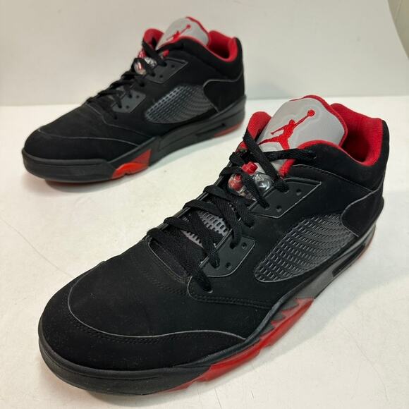 VERY GOOD Nike Air Jordan 5 Retro Low "Alternate 90" Basketball Shoe Bred US 16 - Picture 5 of 11